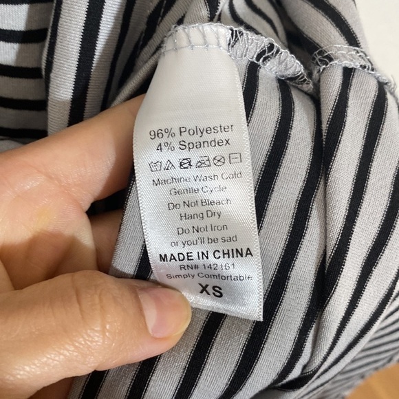 ✅ Bundle of two LulaRoe Oversized Casual  Dress Sz XS Stripped/ Bohemian Print - Picture 11 of 16